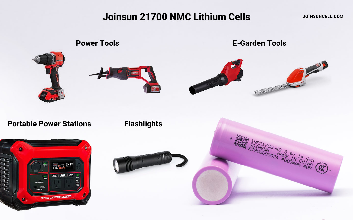 21700 Battery with Value for Money in EU (Europe), joinsun inr21700-40p 4000mah 4ah