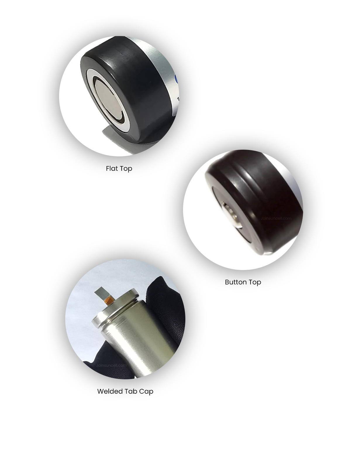 What are the Different Types of 21700 Positive Caps?