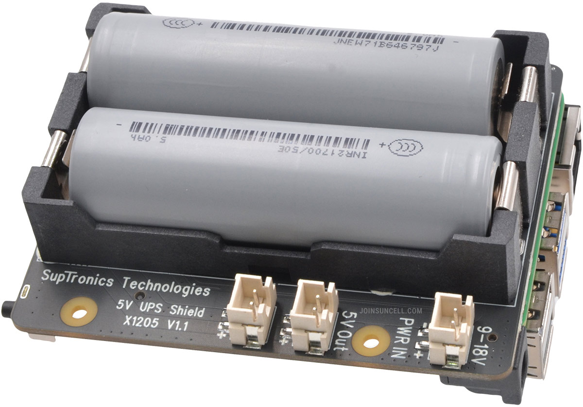 UPS for Raspberry Pi Powered by 21700 Battery