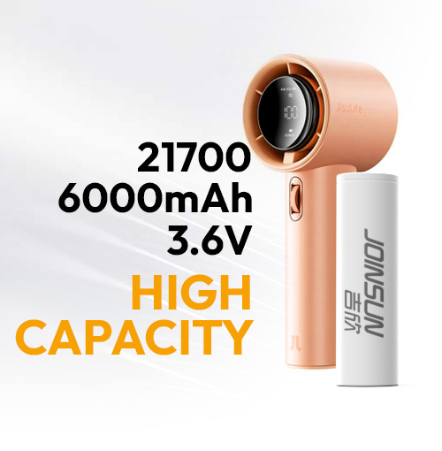 joinsun ncm inr21700 6000mAh Battery for Portable Fans