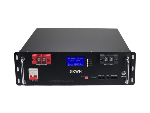 joinsun rack-mounted 5kwh 51.2v 100ah